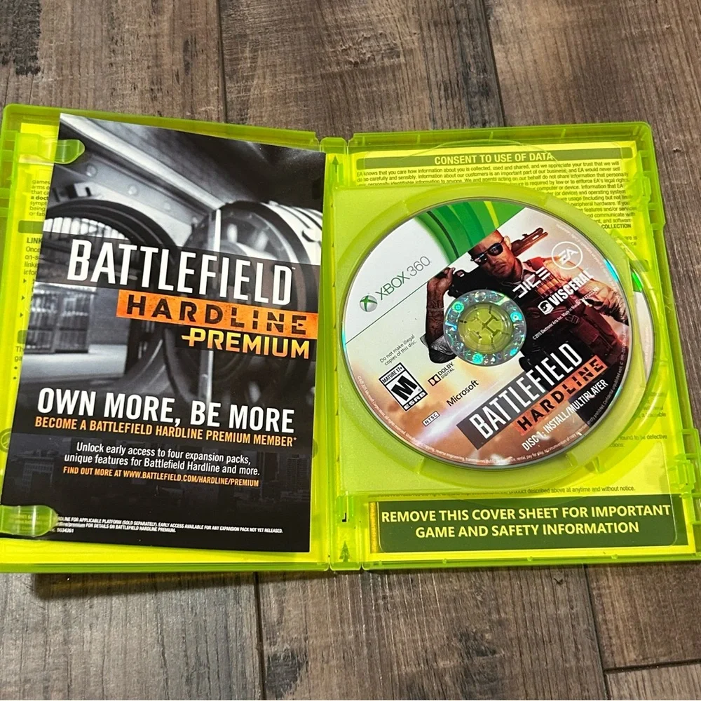Battlefield Hardline‎ Xbox 360 Game